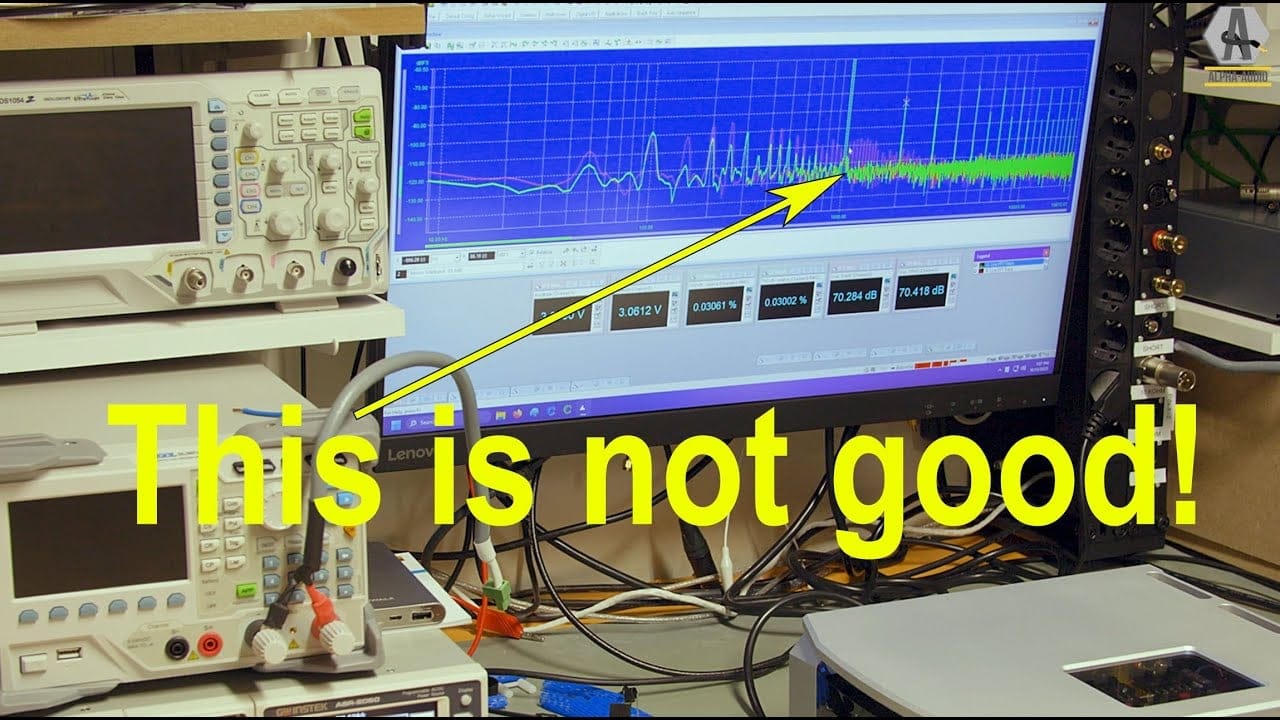 The influence of the mains on an amplifier The influence of the mains on an amplifier